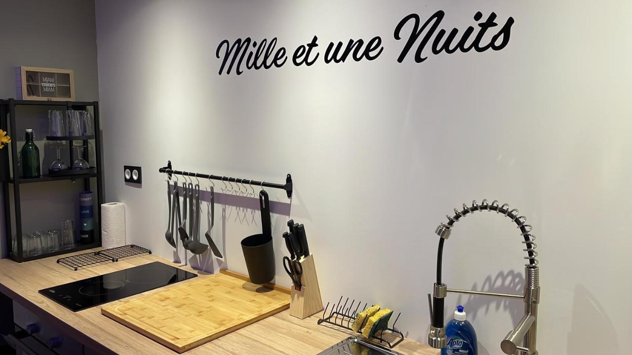 Mille Et Une Nuit, Appartement Classe 3 Etoiles En Rdc Avec Exterieur Et Parking Dole Bagian luar foto