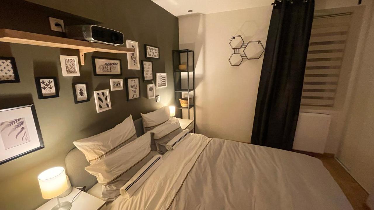 Mille Et Une Nuit, Appartement Classe 3 Etoiles En Rdc Avec Exterieur Et Parking Dole Bagian luar foto