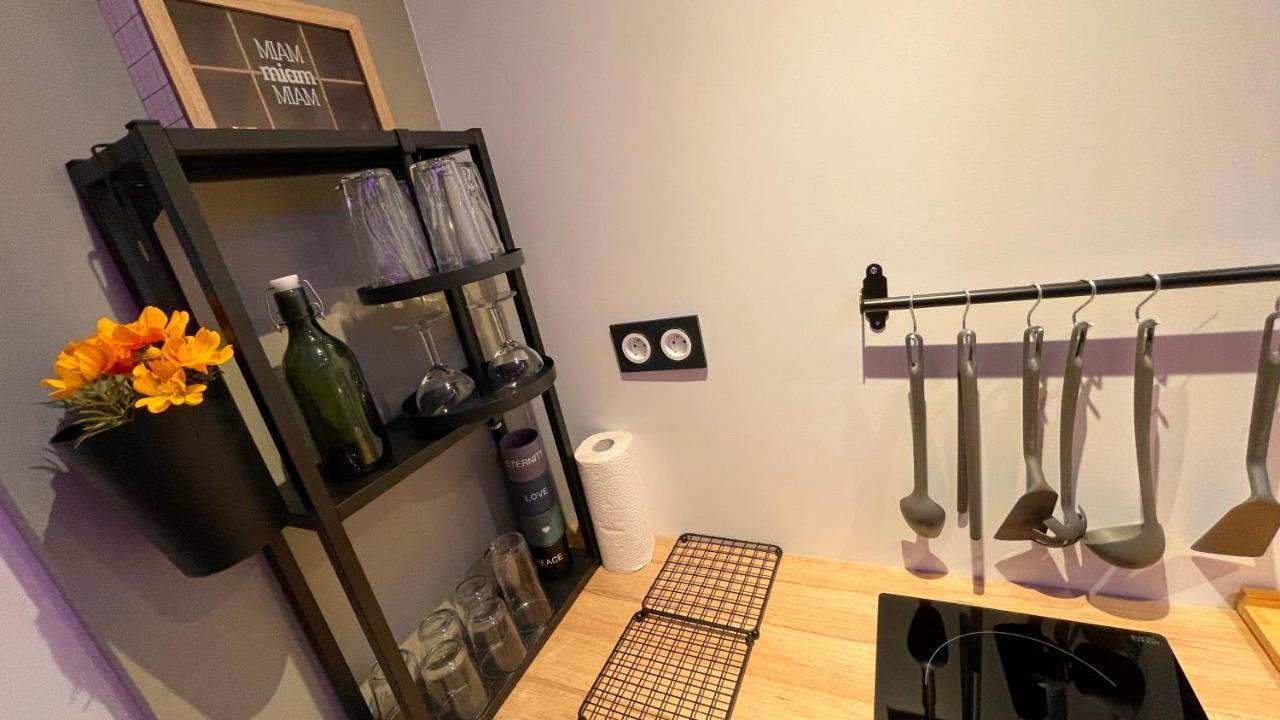 Mille Et Une Nuit, Appartement Classe 3 Etoiles En Rdc Avec Exterieur Et Parking Dole Bagian luar foto